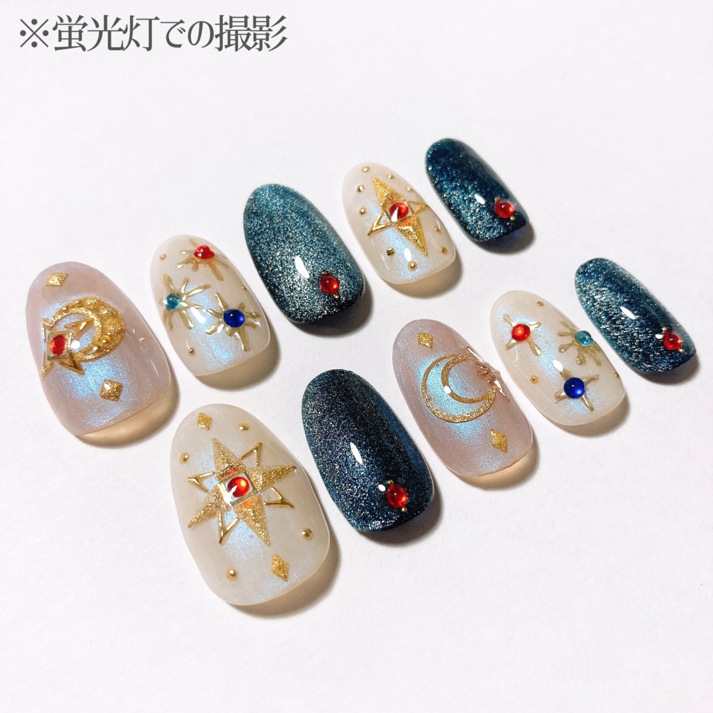 原神「モナ」イメージネイルチップ