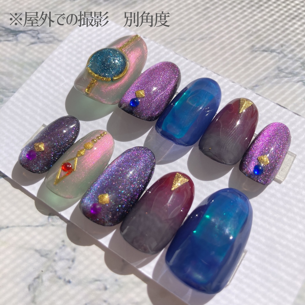 原神「タルタリヤ」イメージネイルチップ