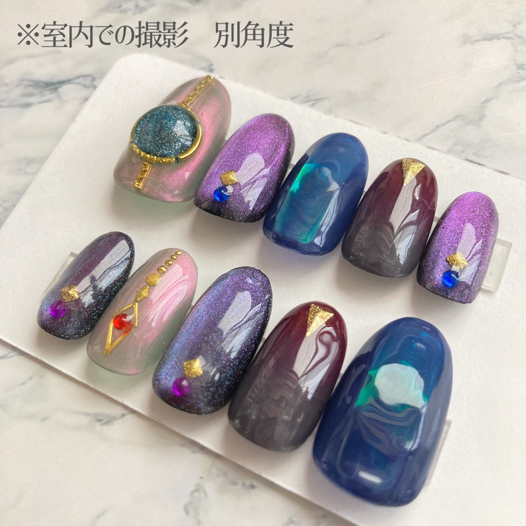 原神「タルタリヤ」イメージネイルチップ