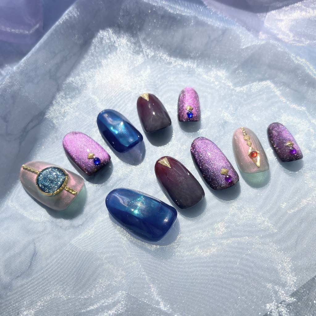 原神「タルタリヤ」イメージネイルチップ