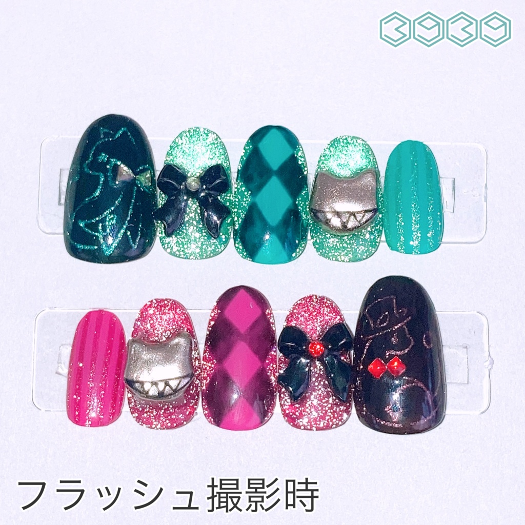 【原神】リネ&リネット イメージネイルチップ