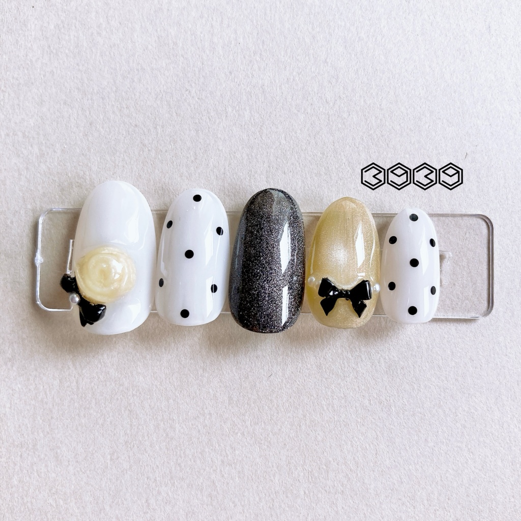 ネイルチップ パステルローズネイル モノトーンネイル 推しネイル 付け爪 白 ブルー 青 水色 パープル 紫 グリーン 緑 イエロー 黄色 オレンジ ピンク 推し活ネイル メンカラネイル