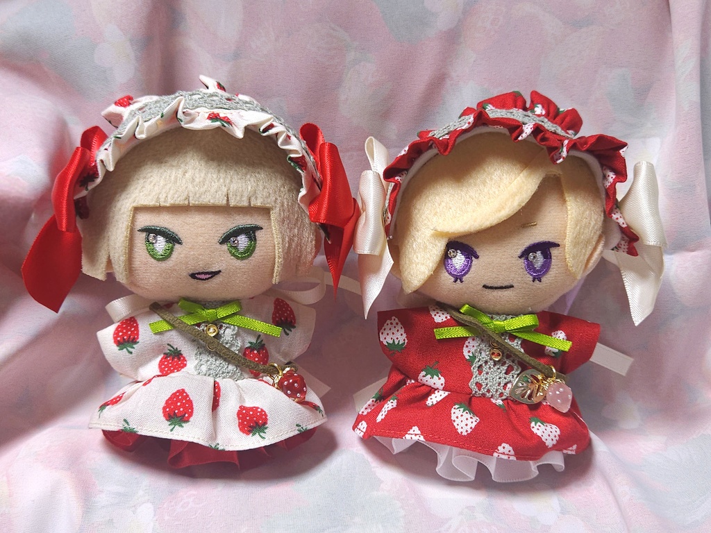 (ぬい)いちごワンピセット