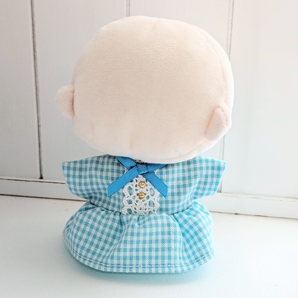 (ぬい)チェックワンピース