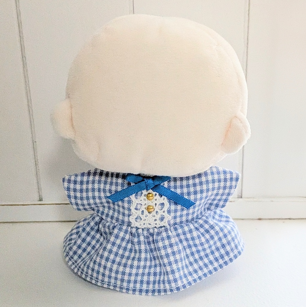 (ぬい)チェックワンピース