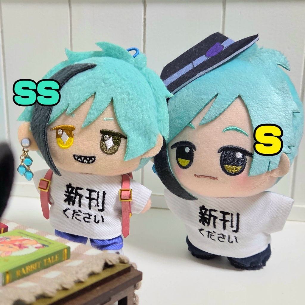 (ぬい)新刊ください 刺繍シャツ