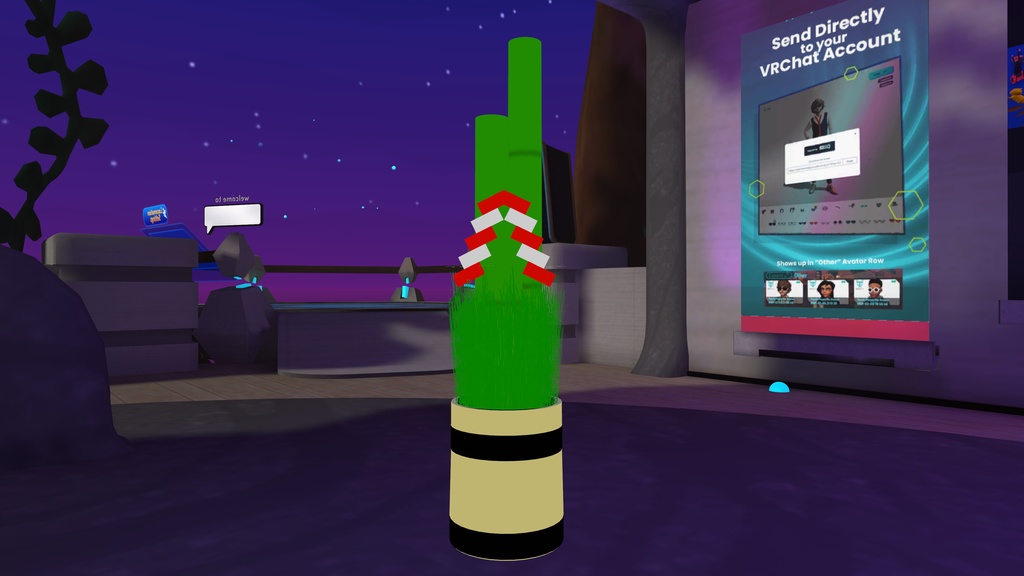 【VRChat/VRM想定アバター】山梨の門松