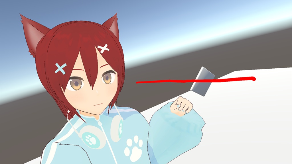 【VRChat用アセット】ポリッシュペン