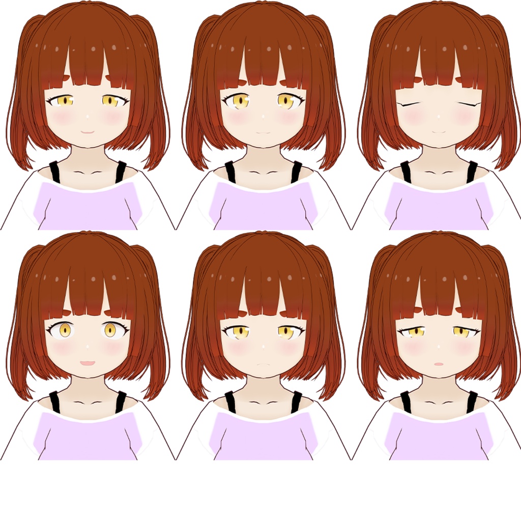 【VRChat\VRM対応アバター】芽依