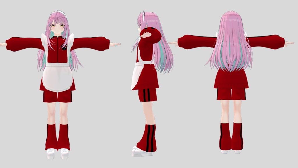 【2アバター+Vroid対応】有島式Vroidジャージ