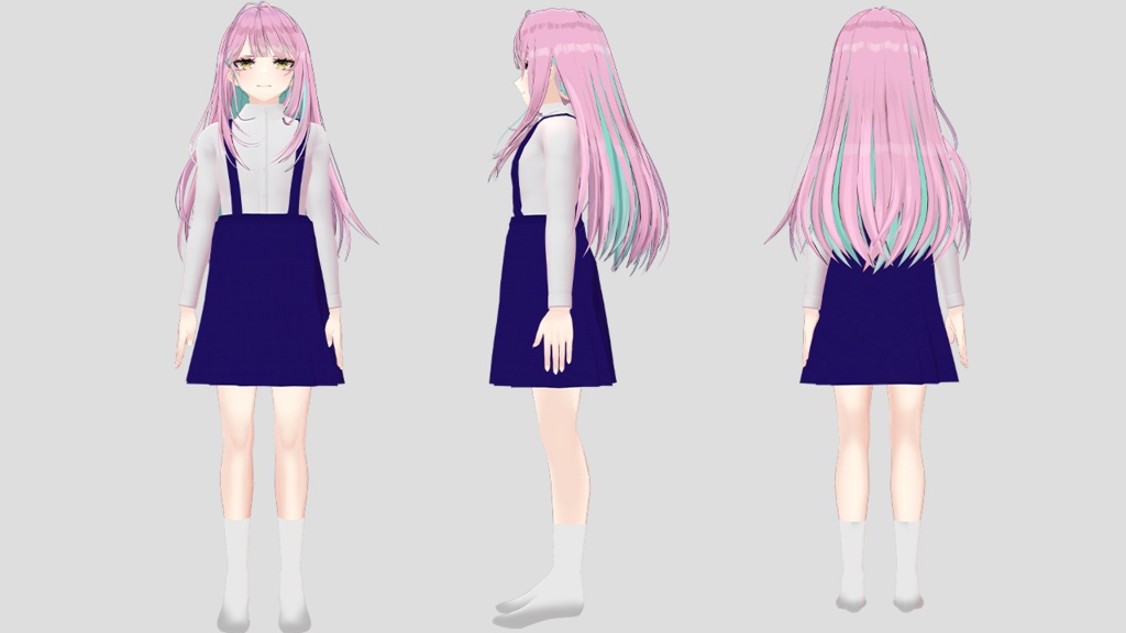 【女装男子の曾我くん専用】吊りスカート制服