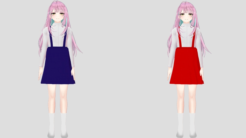 【女装男子の曾我くん専用】吊りスカート制服