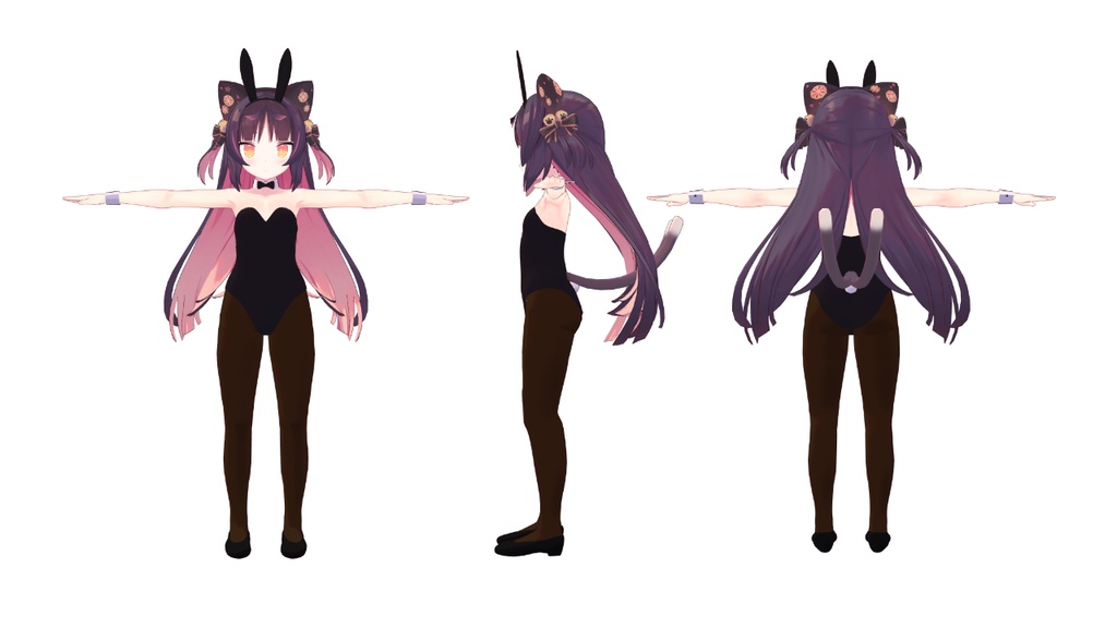【3アバター対応】バニースーツ【VRChat対応】