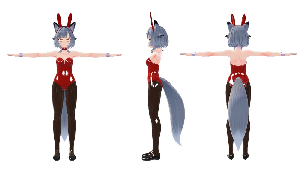 【3アバター対応】バニースーツ【VRChat対応】