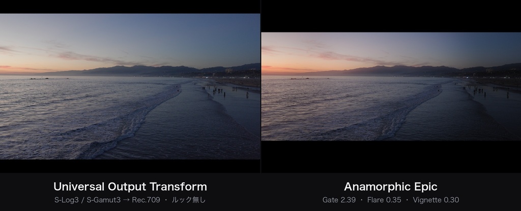 Anamorphic Epic|DaVinci Resolve 用 シネスコDCTL(2.39画角・光条・左右の落ち/11カメラ対応)