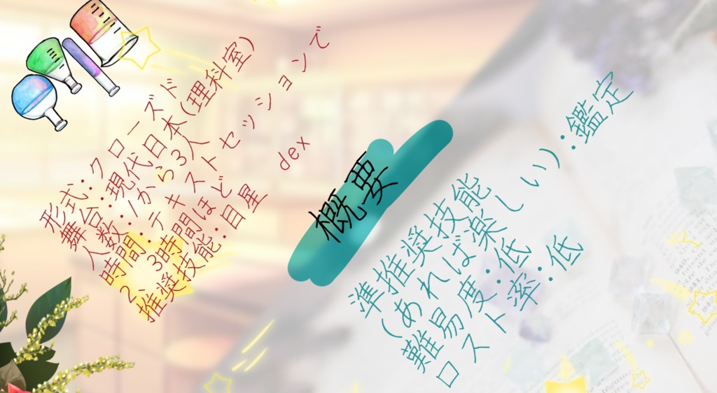 【coc7版シナリオ】捧げられし宝石箱