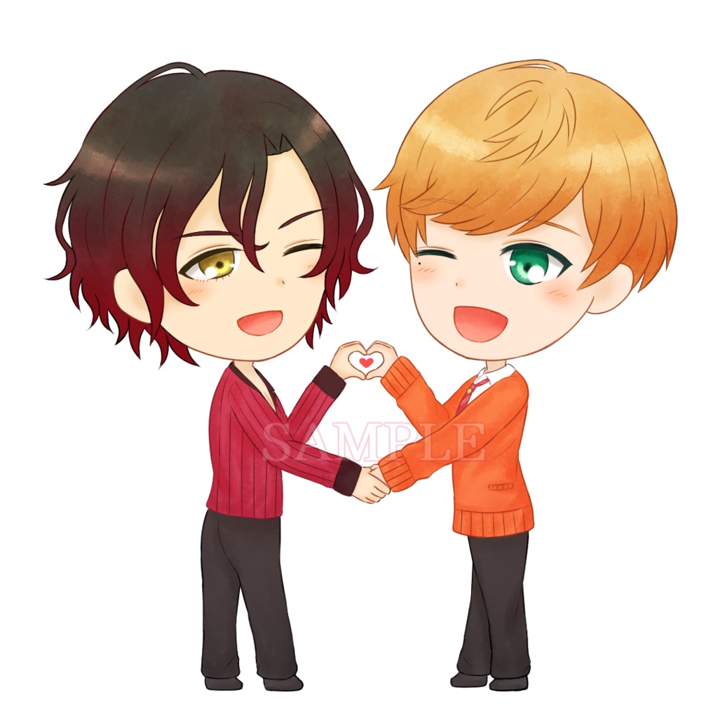 創望・シアベル アクスタキーホルダー