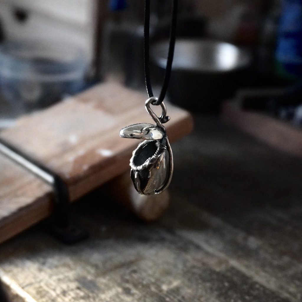 Nepenthes rajah silver925