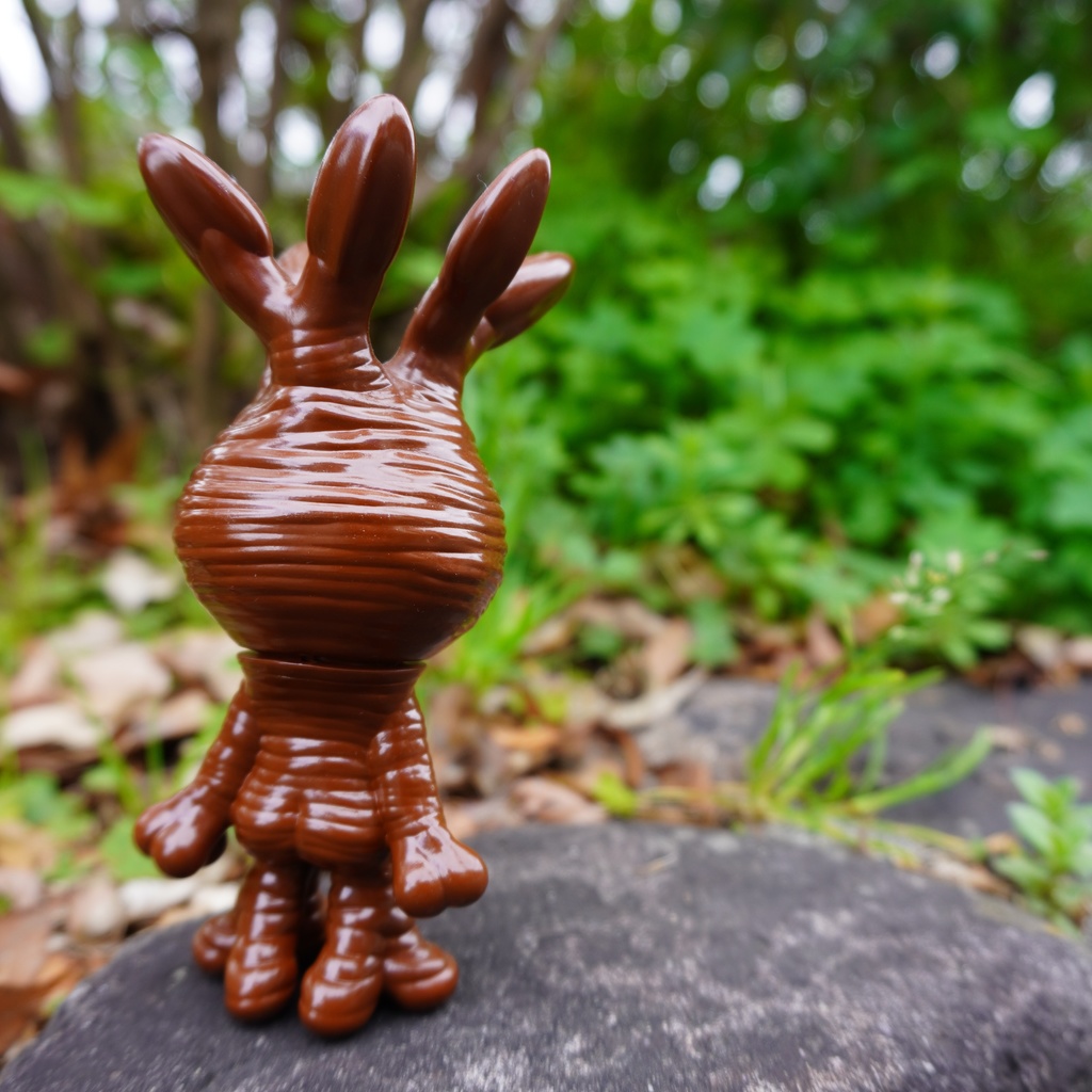 ソフビ マンドラグラキ チョコレートカラー