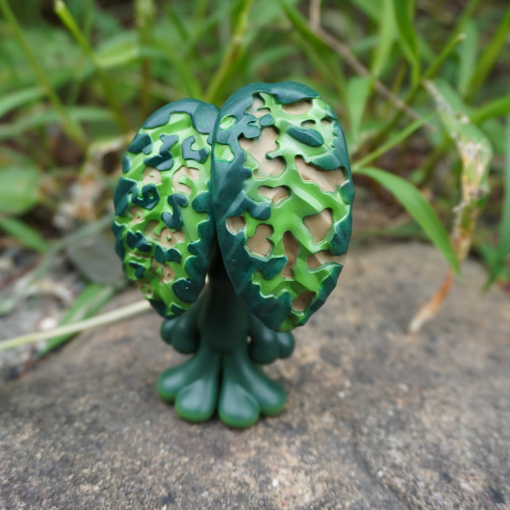 3Dプリントフィギュア マンドラアグラコラボモデル