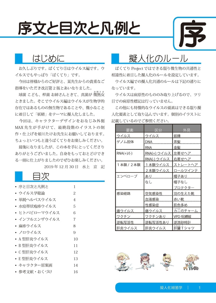 ばくてり~擬人化細菌学~⑤(ウイルス編1)