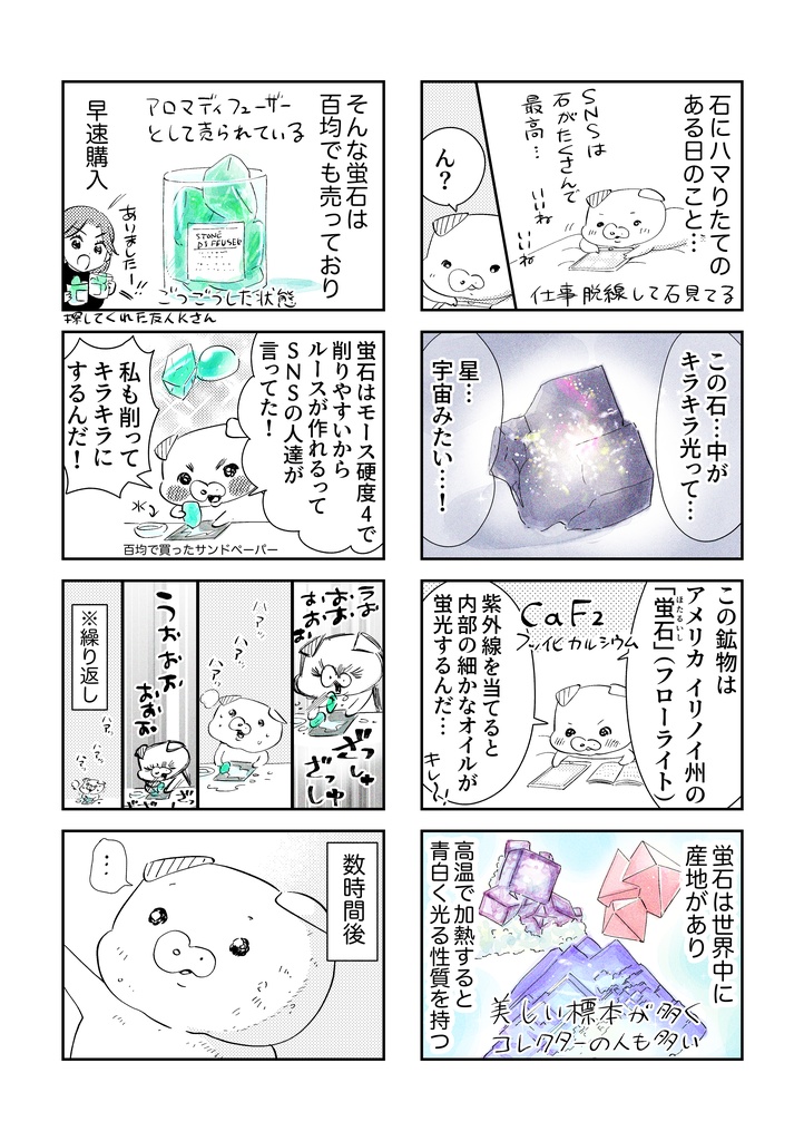 石ぶた日記2〜笹洞蛍石鉱山への旅〜