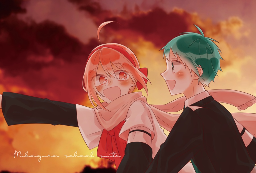 繋がる一年生 ポストカード