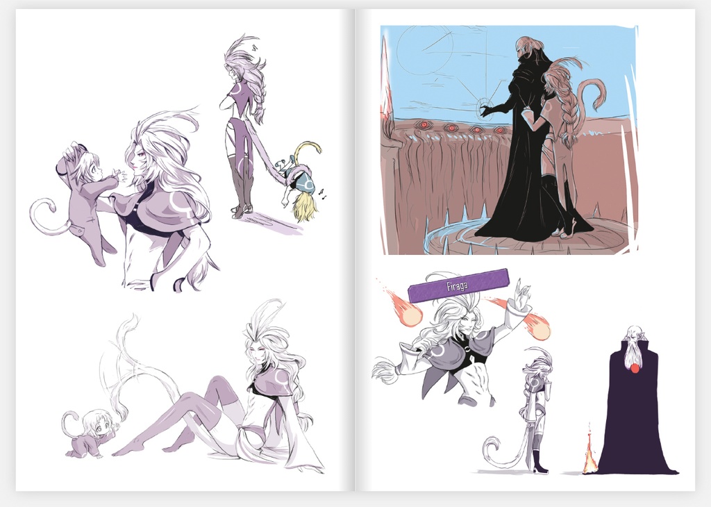 L'Ange De La Mort - Kuja Fanbook