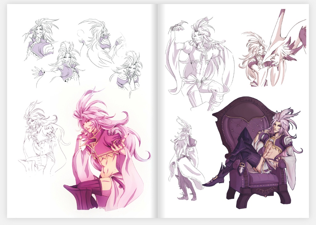 L'Ange De La Mort - Kuja Fanbook
