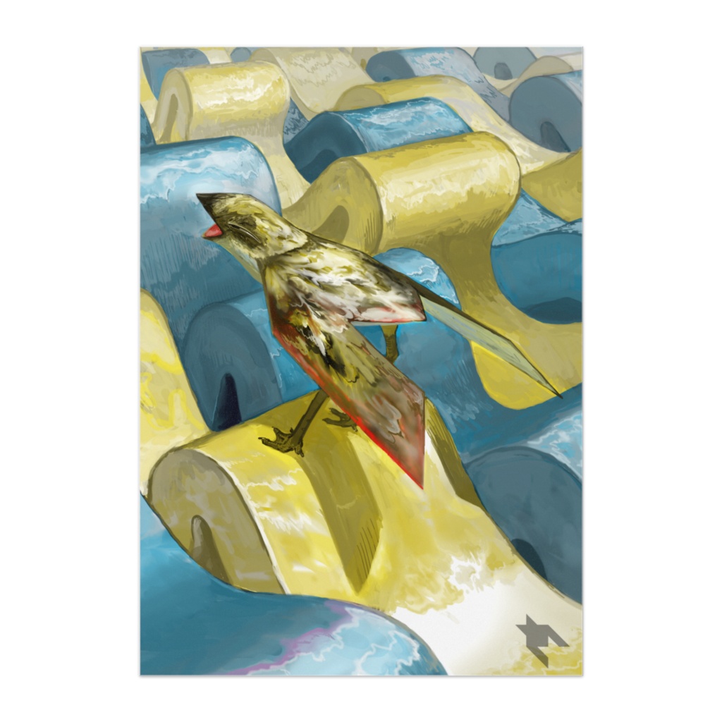 「波に千鳥」ポスター