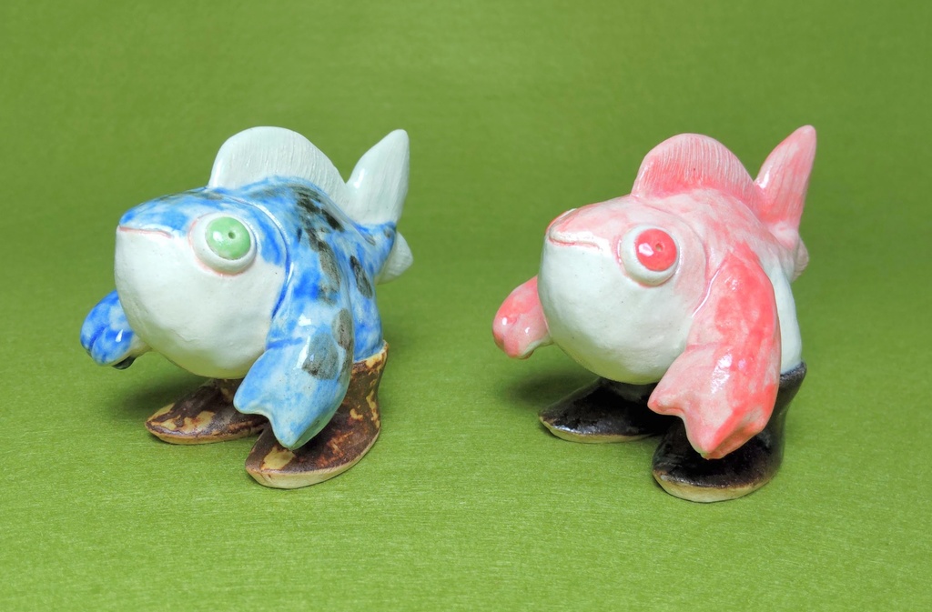 陶立体「ミニ タチウオ」