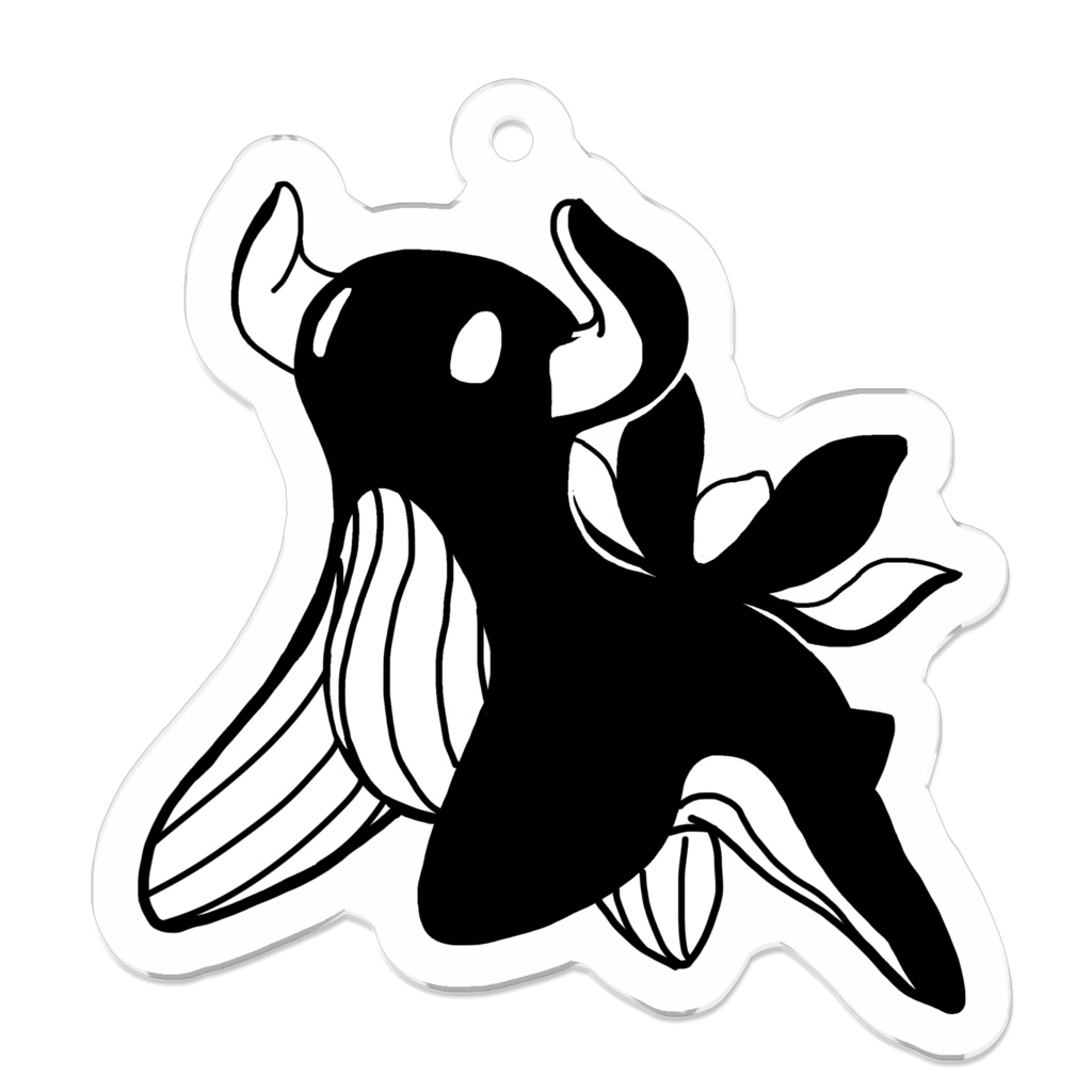 「リクウシ」アクリルキーホルダー