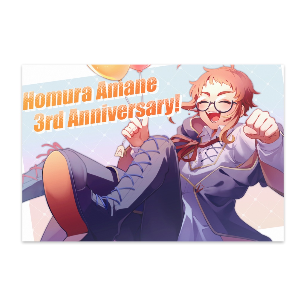 激カワ3周年記念イラストのポストカード(驚きの10枚セット)