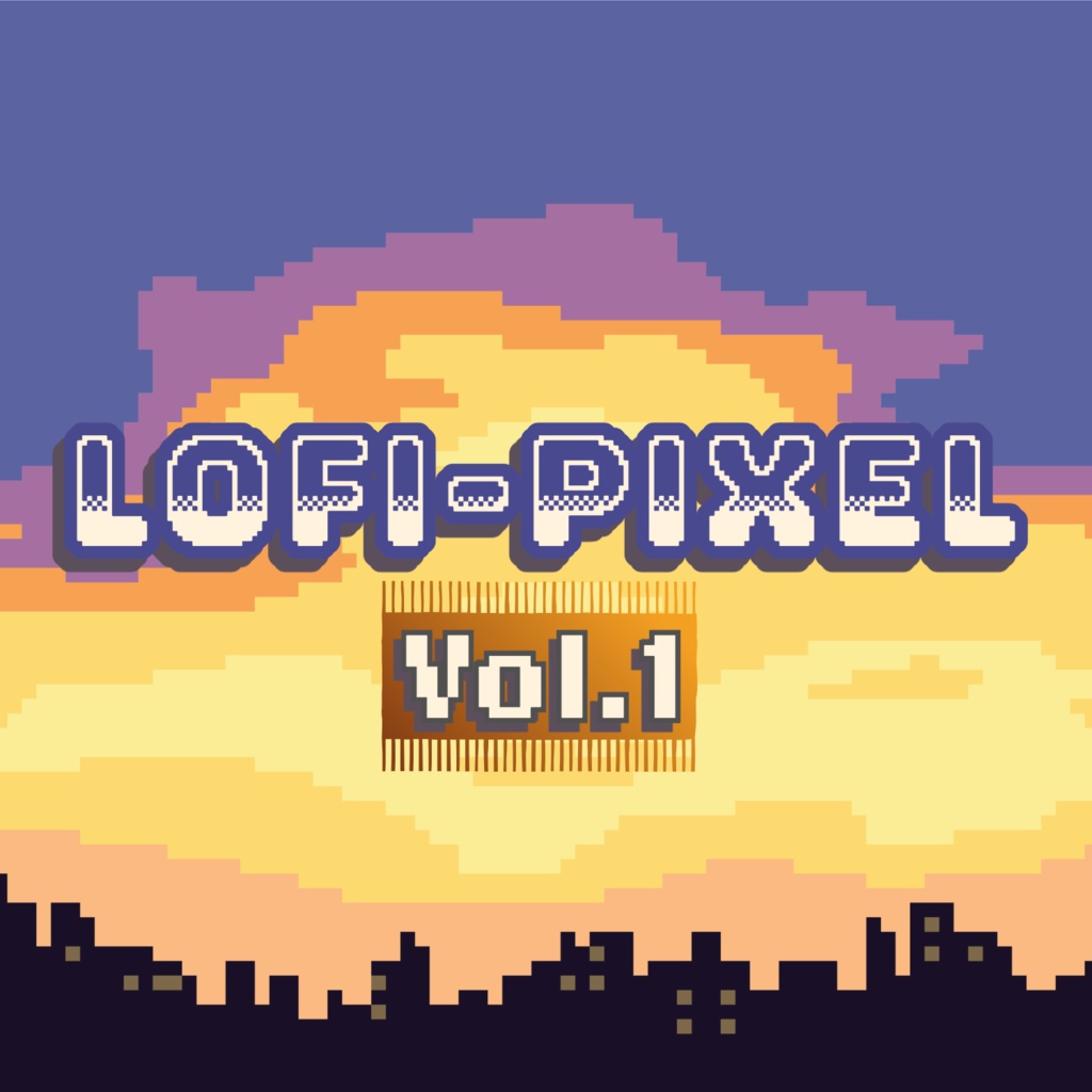 【Lofi Pixel】Lofi風ピクセルBGM 8曲パック|配信・ゲーム向け|Vol.1