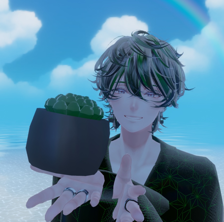 ハオルチア オブツーサの3Dモデルとオブツーサピアス