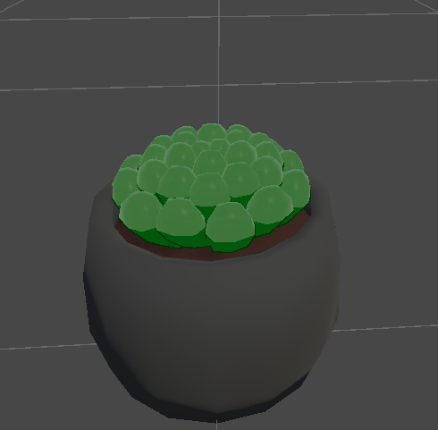 ハオルチア オブツーサの3Dモデルとオブツーサピアス