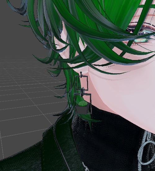 ハオルチア オブツーサの3Dモデルとオブツーサピアス