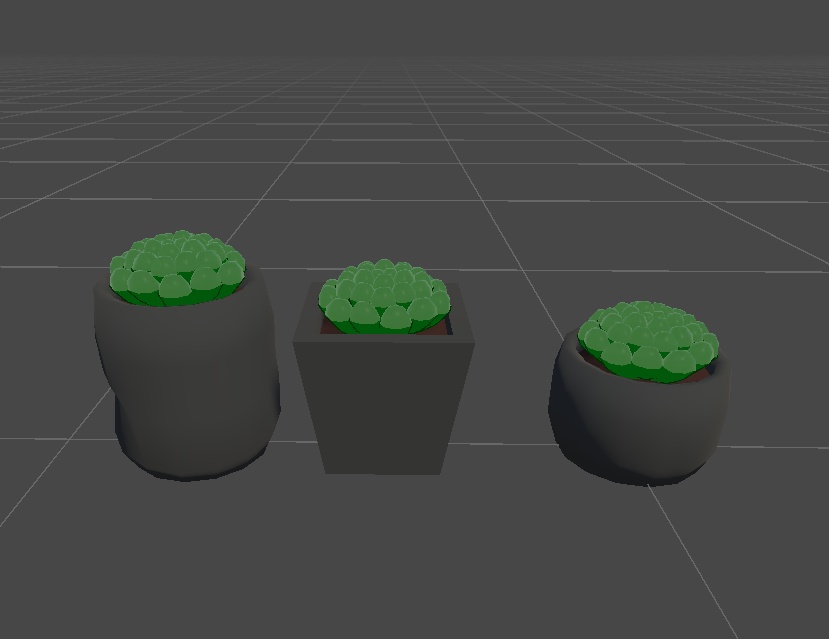 ハオルチア オブツーサの3Dモデルとオブツーサピアス