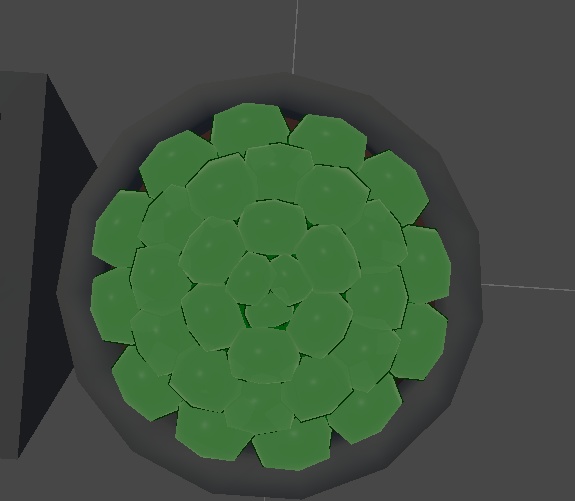 ハオルチア オブツーサの3Dモデルとオブツーサピアス