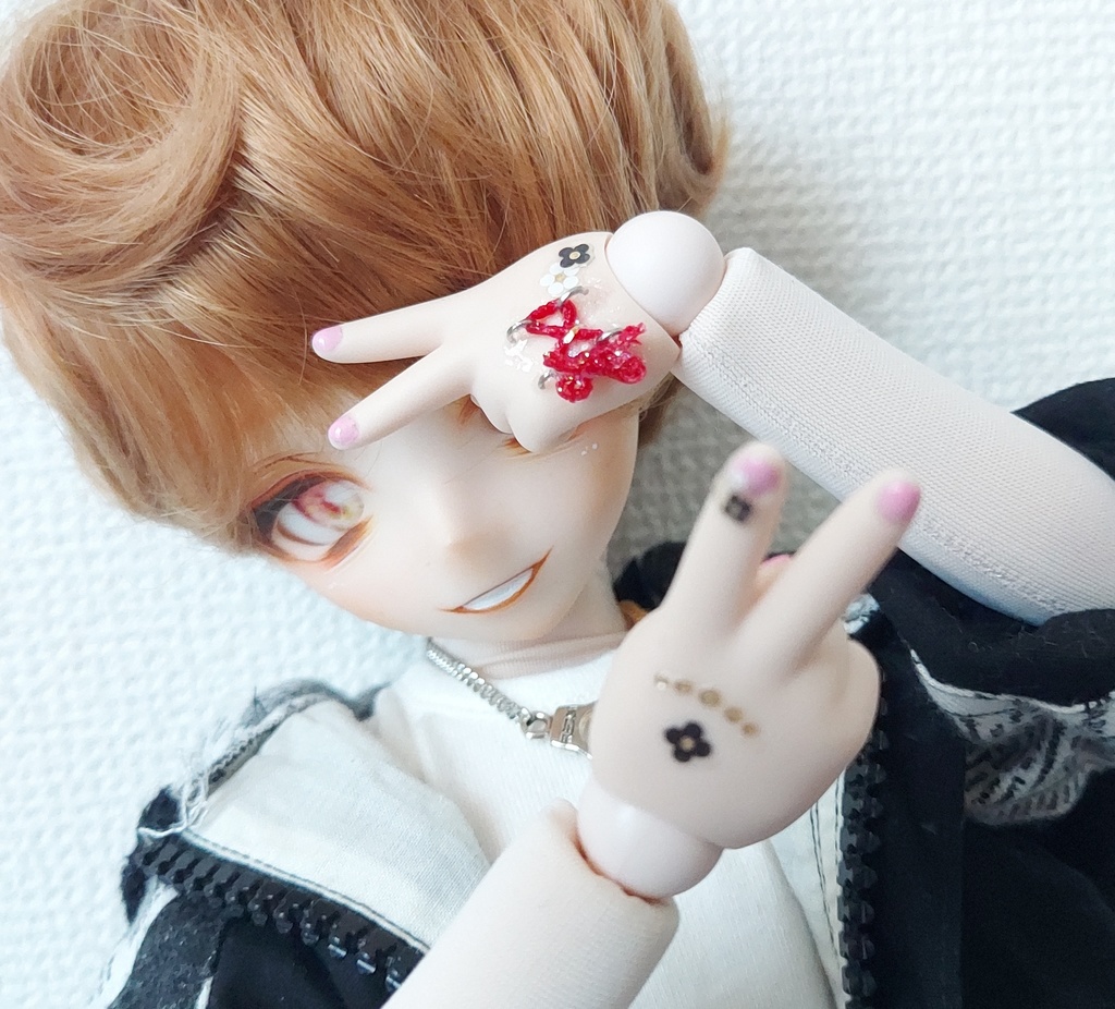 MDD ボディステッチ風 ネイルハンド
