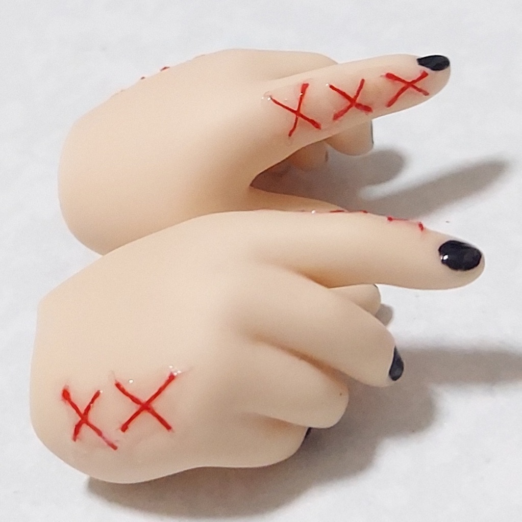 MDD 縫い傷風 ネイルハンド