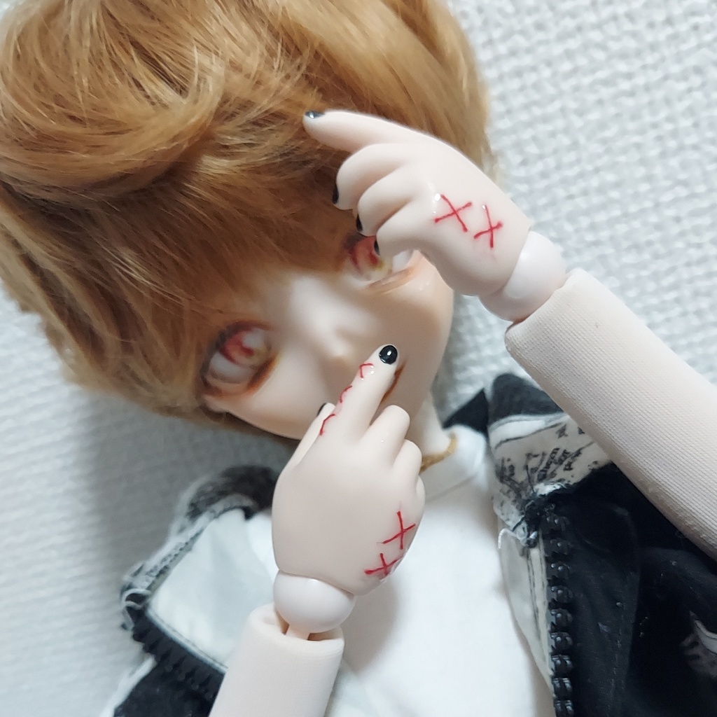 MDD 縫い傷風 ネイルハンド