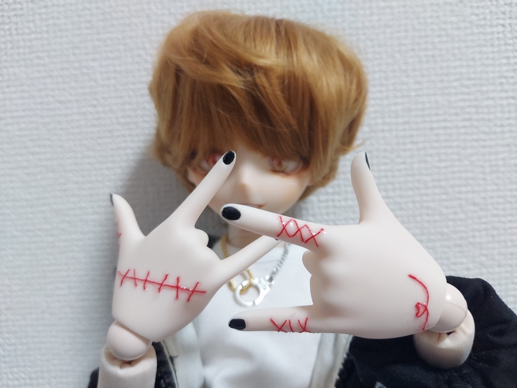 DD デカハンド 縫い傷風ハンド