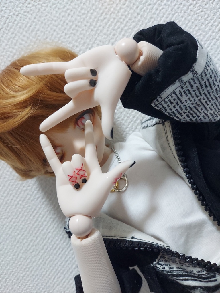 DD デカハンド 縫い傷風ハンド