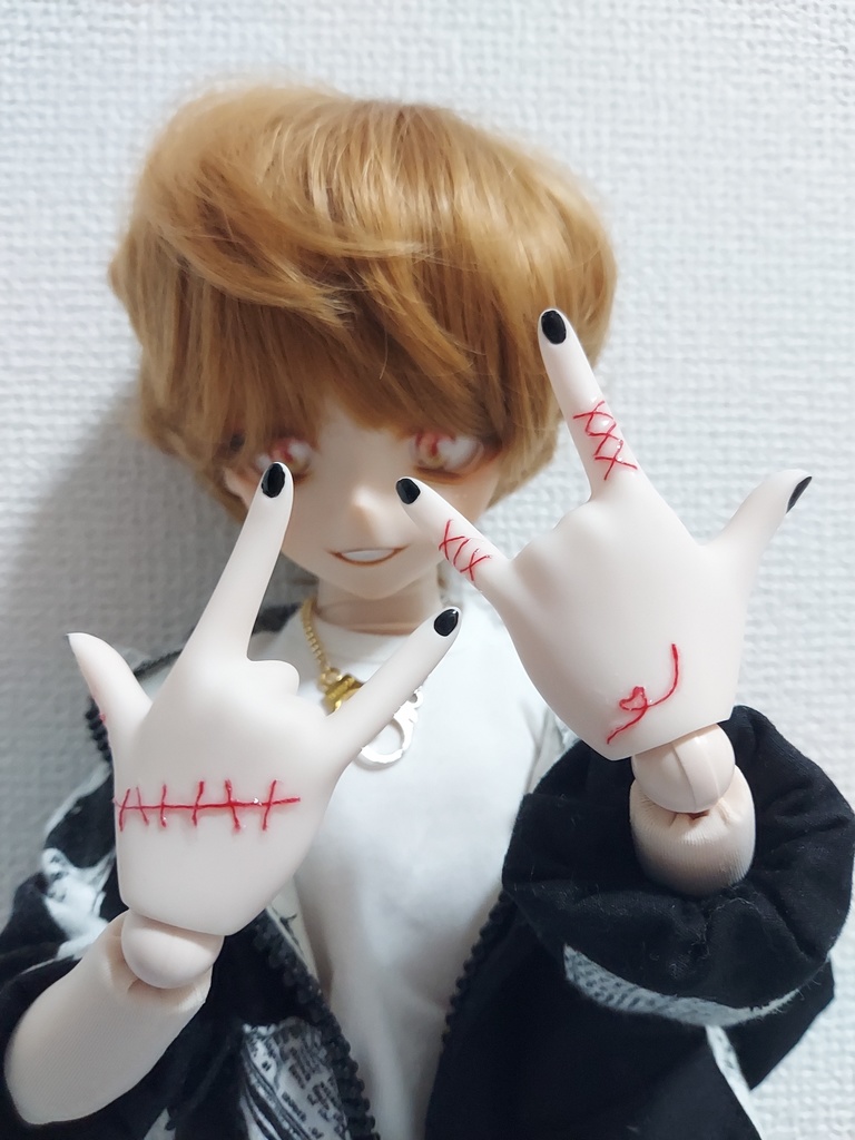 DD デカハンド 縫い傷風ハンド