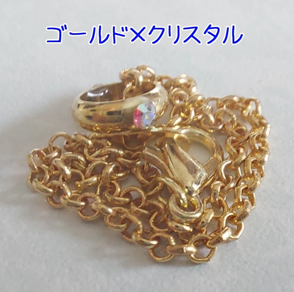 (40~50cmドール推奨)ドール用 リングネックレス