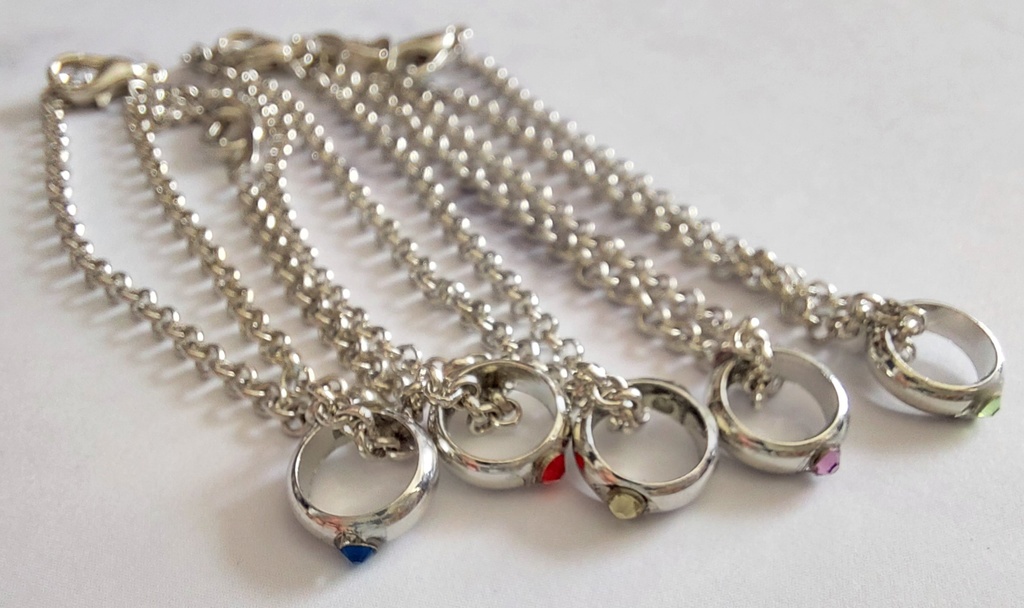 (40~50cmドール推奨)ドール用 リングネックレス