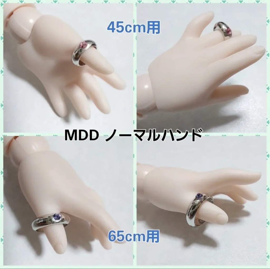 (40~50cmドール推奨)ドール用 リングネックレス