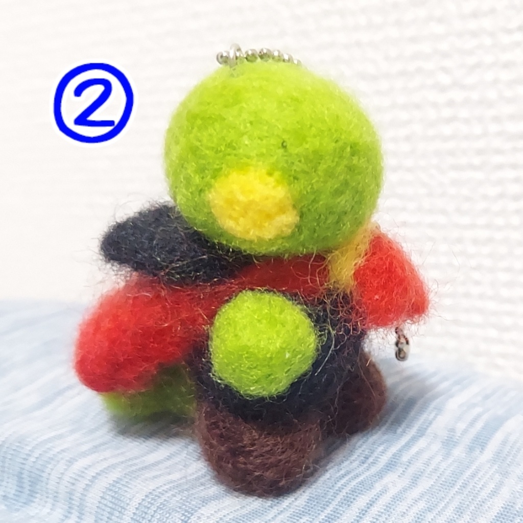 FF 零式 羊毛フェルトキーホルダー