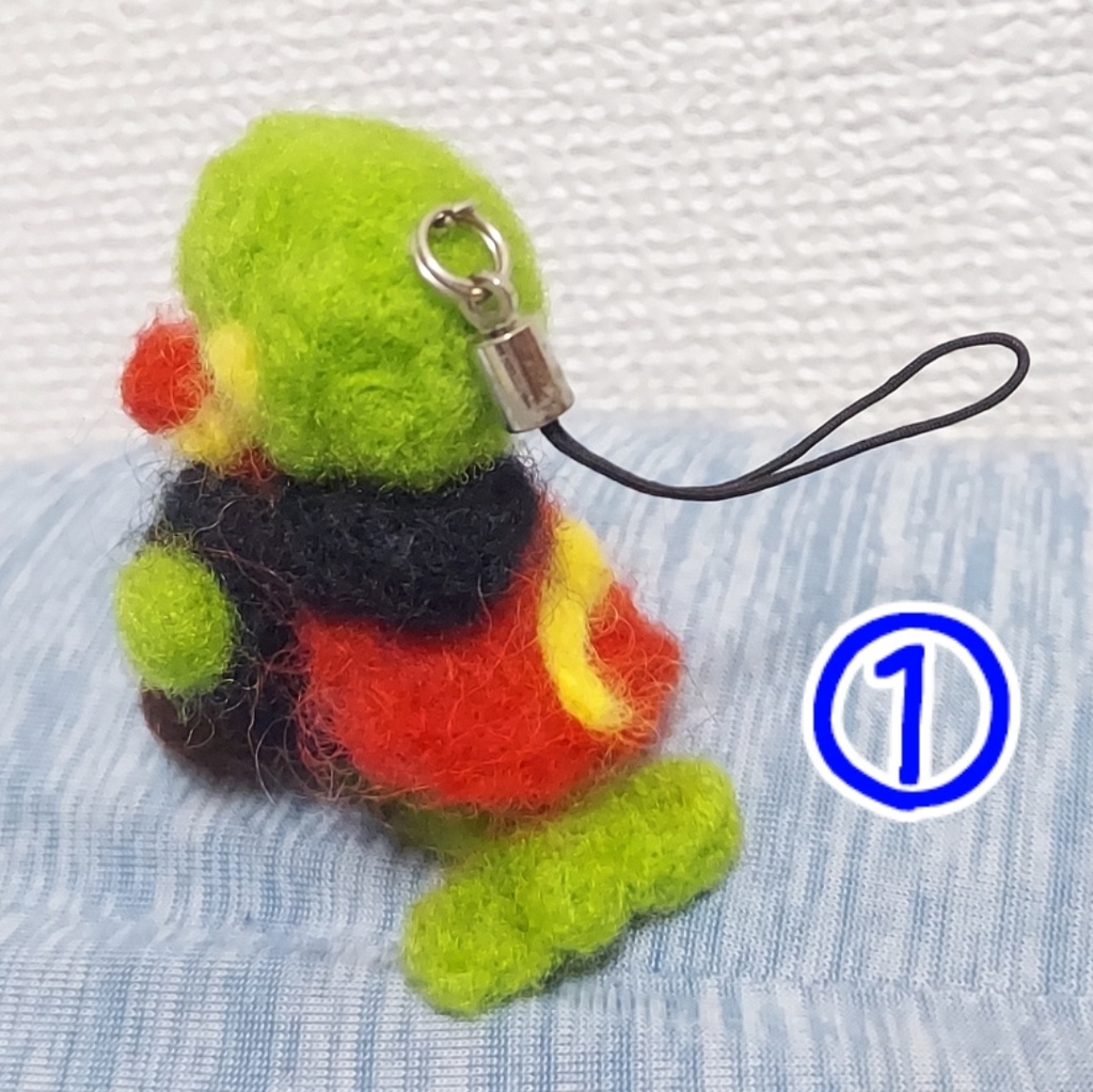 FF 零式 羊毛フェルトキーホルダー